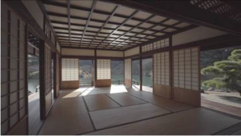 窓の短編映画の撮影地である香川県・栗林公園 『掬月亭（きくげつてい）』